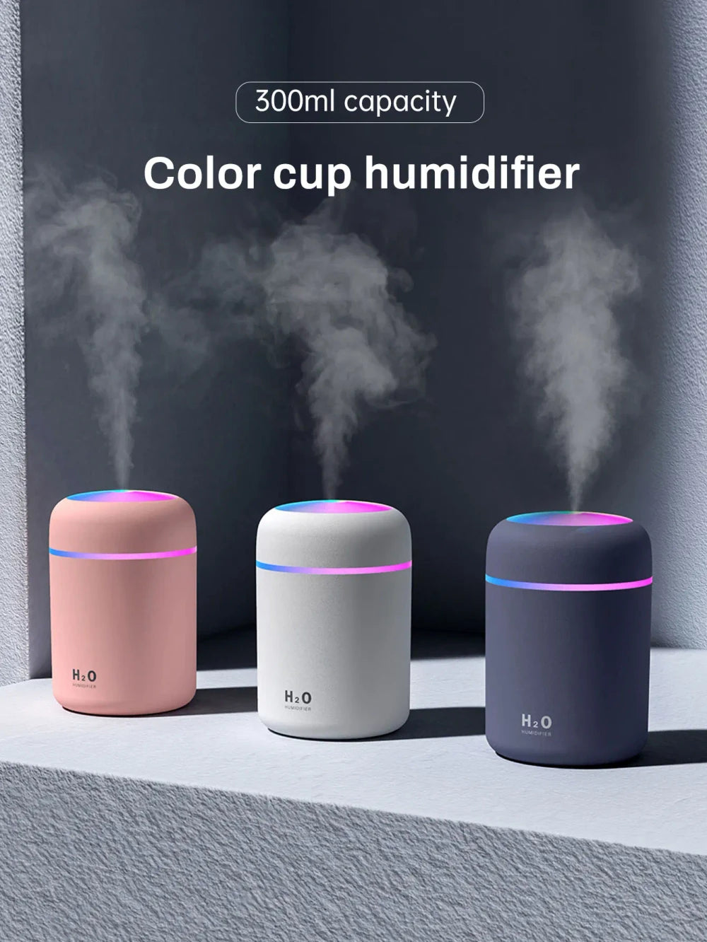 Diffuseur d'arômes et humidificateur – Aromthérapie & brume apaisante