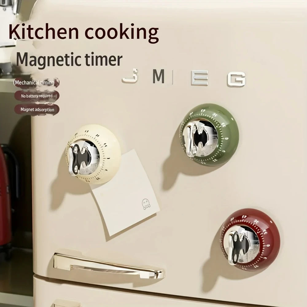 Minuteur de cuisine magnétique