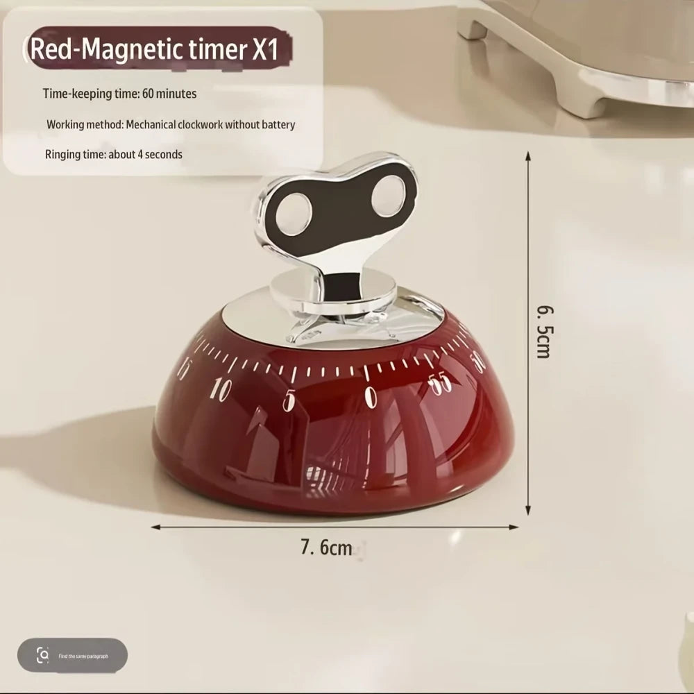 Minuteur de cuisine digital magnétique – Timer précis pour cuisson et pâtisserie
