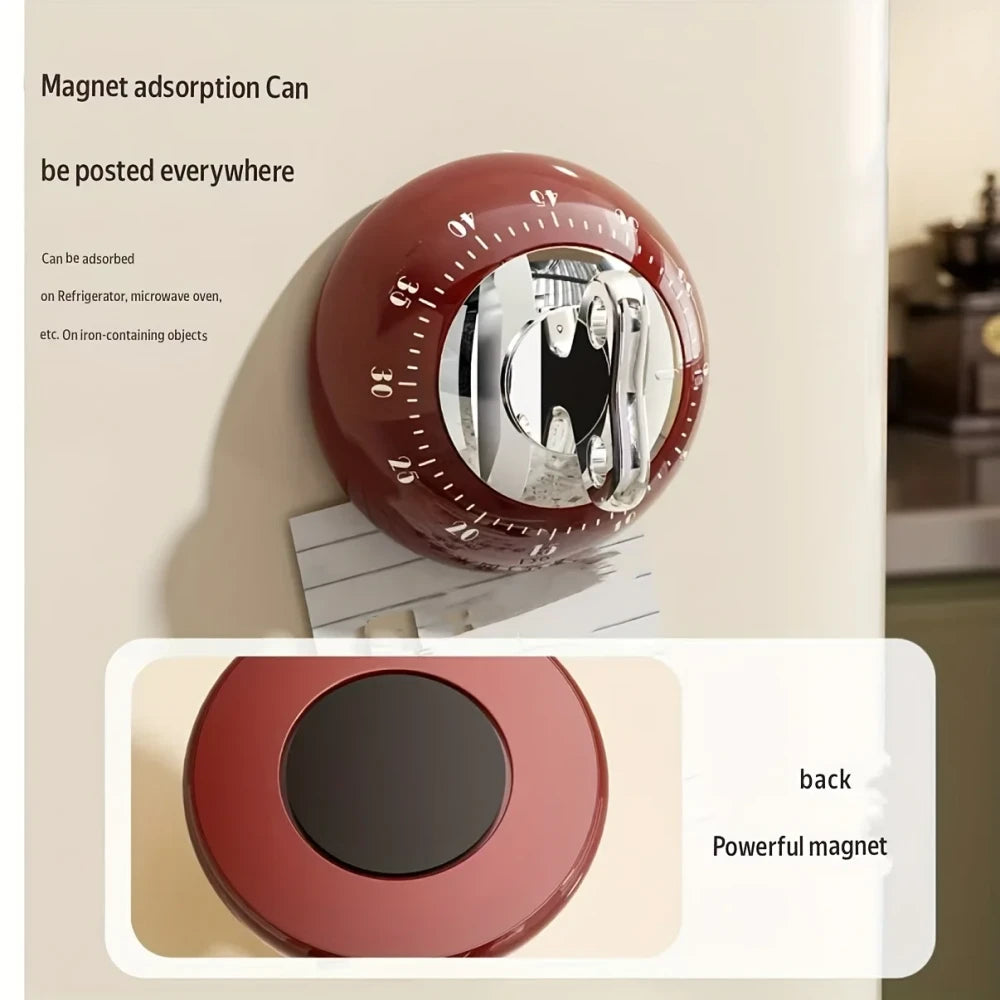 Minuteur de cuisine digital magnétique – Timer précis pour cuisson et pâtisserie