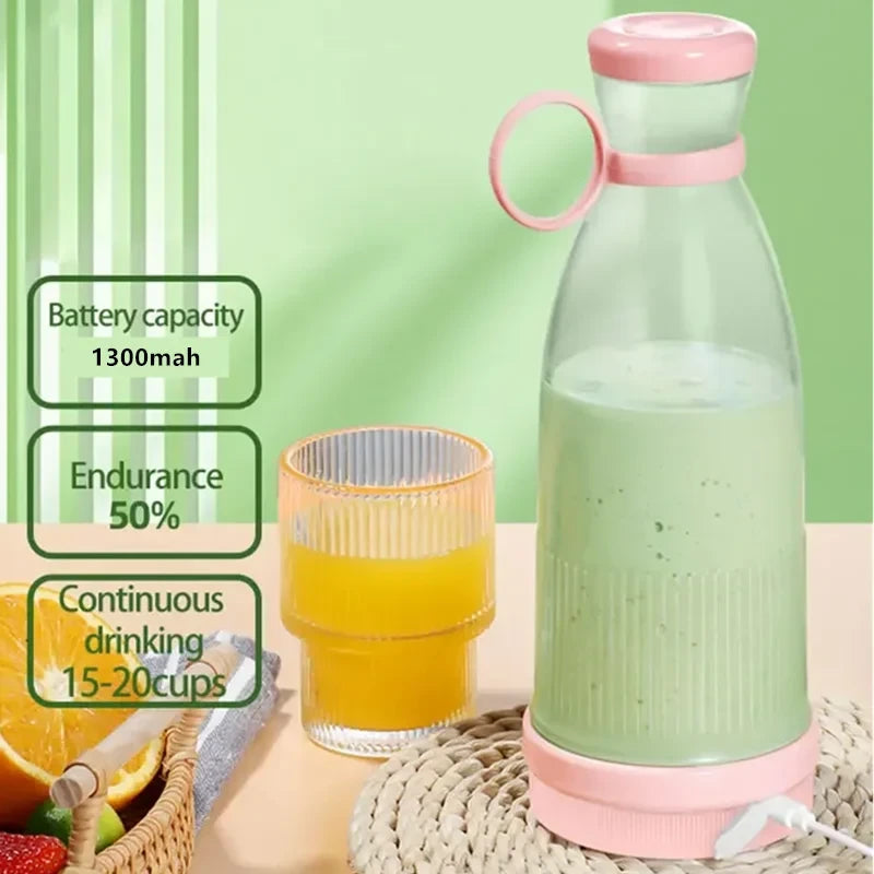 Blender portable USB – Mixeur smoothie rechargeable à emporter