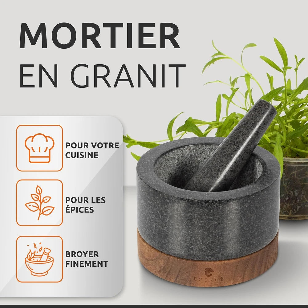 Mortier & Pilon Granit et Bois