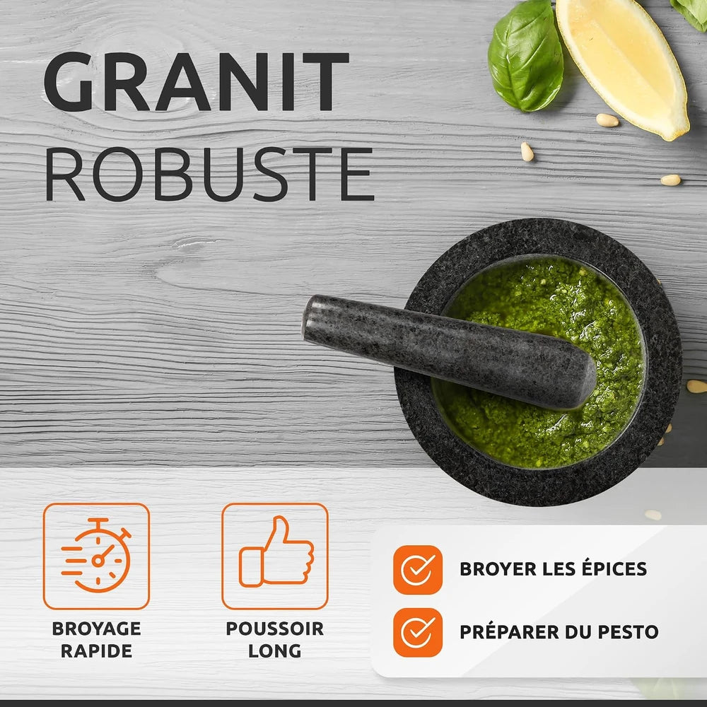 Mortier & Pilon Granit et Bois