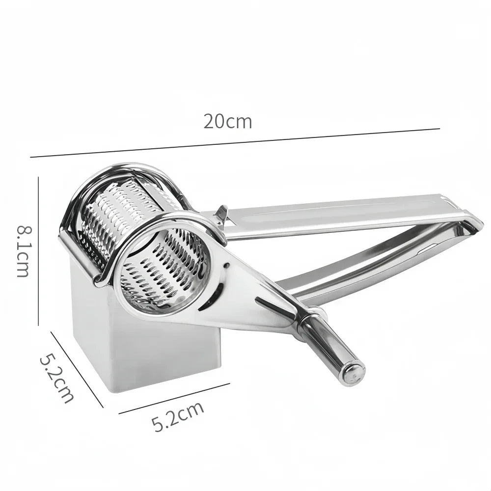 Râpe à Fromage Manuelle Inox