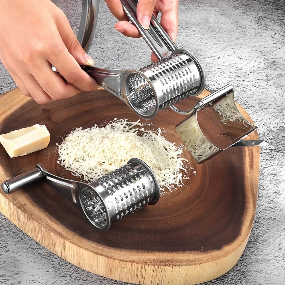 Râpe à Fromage Manuelle Inox