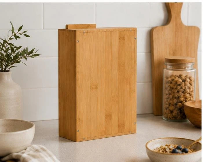 Distributeur de Céréales en Bambou