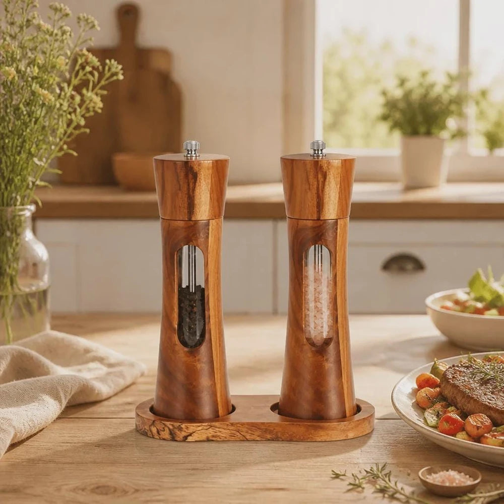 Moulin Sel & Poivre en Bois