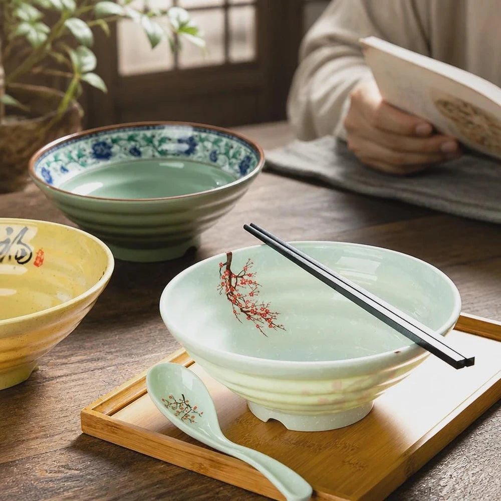 Bol à Ramen en Mélamine Style Japonais