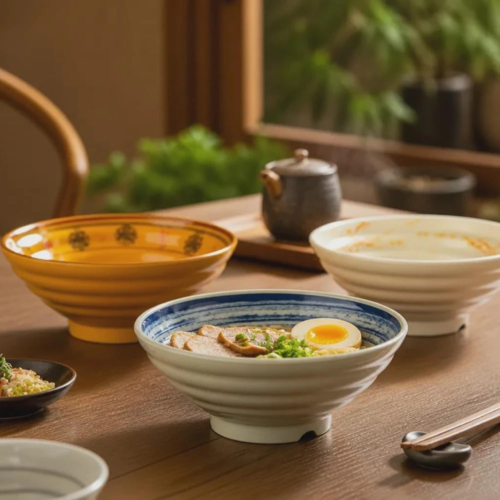 Bol à Ramen en Mélamine Style Japonais