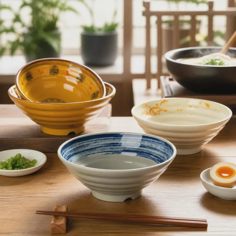 Bol à Ramen en Mélamine Style Japonais