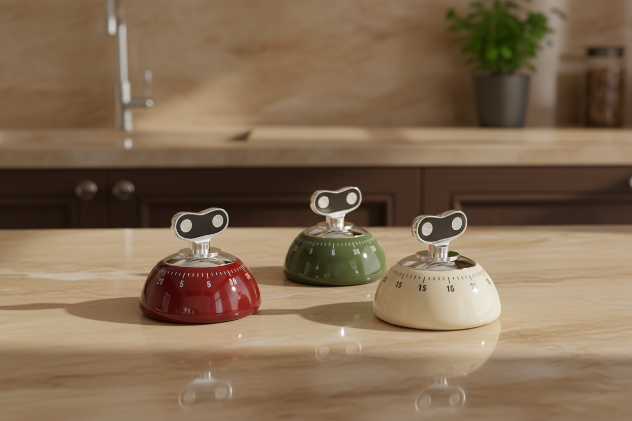 Minuteur de cuisine magnétique