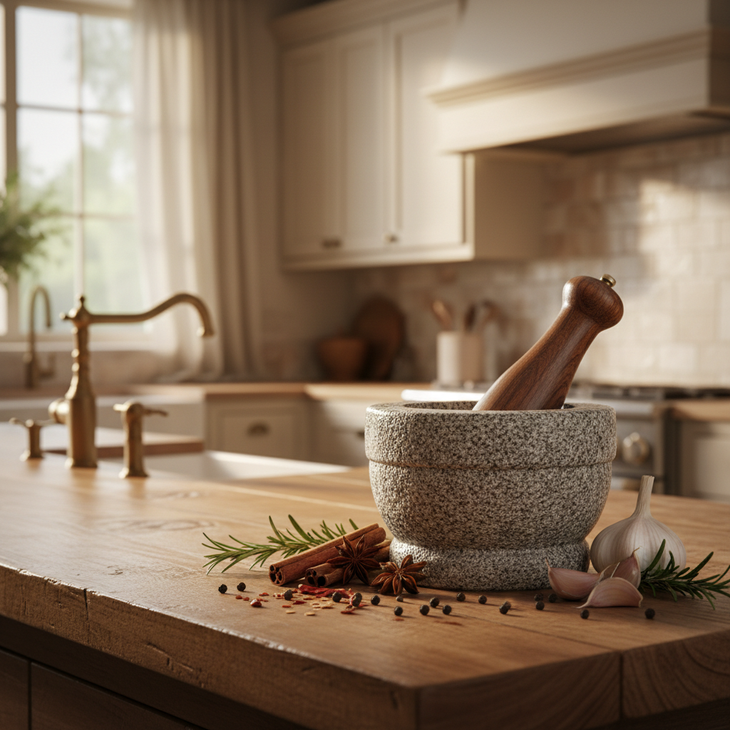 Mortier & Pilon Granit et Bois