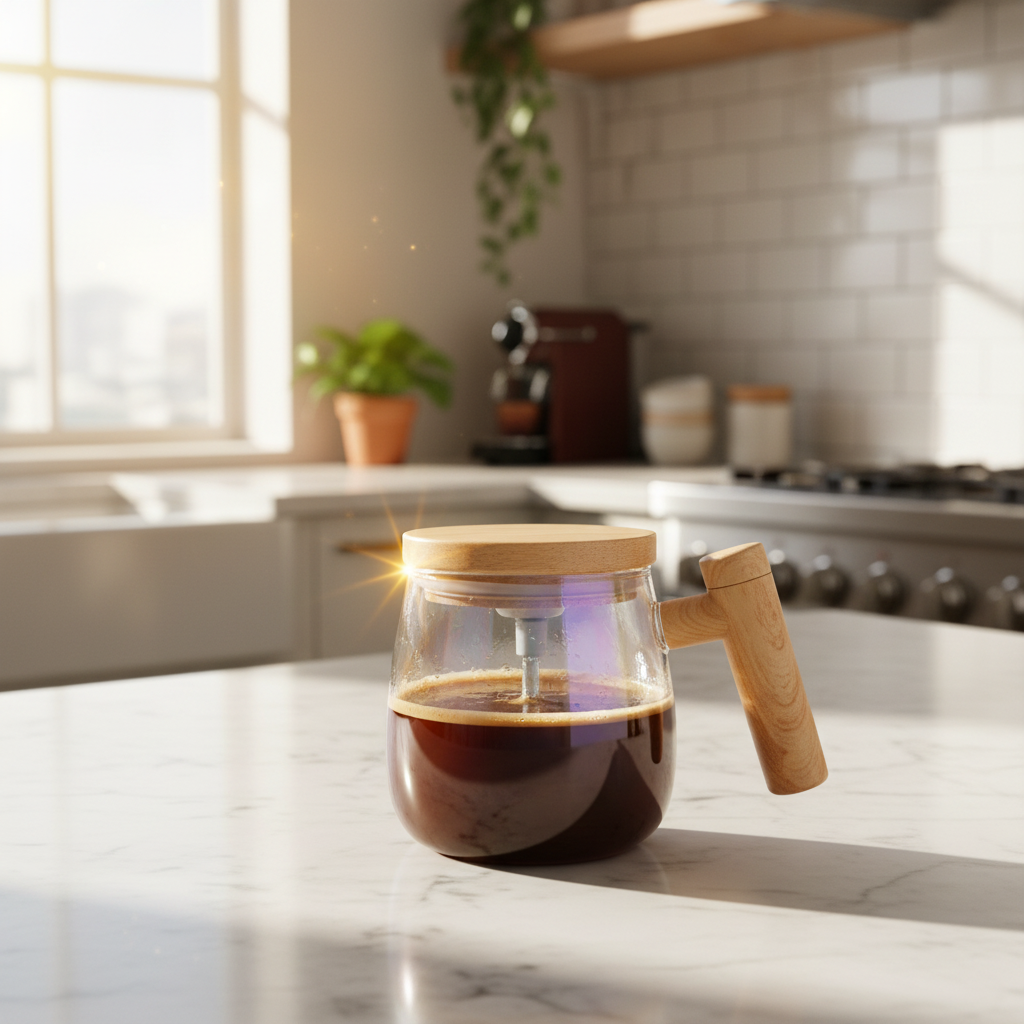 Mug Auto-Mélangeur Électrique